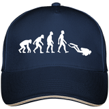 Casquette Evolution - Bleu marine liseré beige