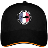 Casquette Plongeur Français - Noir liseré orange