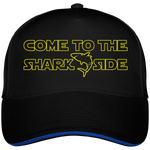 Casquette Come to the shark side - Noir liseré bleu