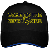 Casquette Come to the shark side - Noir liseré bleu