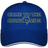 Casquette Come to the shark side - Bleu roi