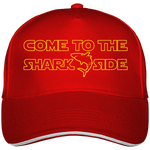 Casquette Come to the shark side - Rouge