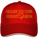 Casquette Come to the shark side - Rouge